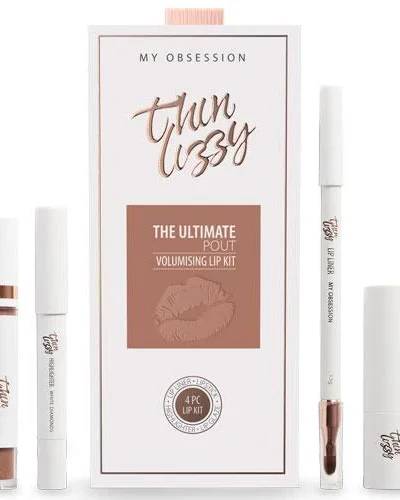 Thin Lizzy Ultimate Pout Lip Kit My Obession Full Pack Front ccb d bc ebcfbafd